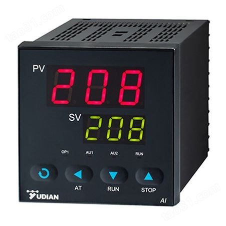 厦门宇电智能温控仪温控器数显温度控制器AI-208电子式温控器