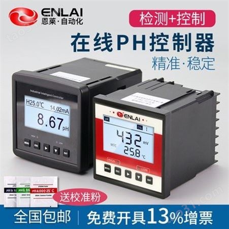 在线pH控制器 专业供应电极探头 ORP监检测定仪 酸度计