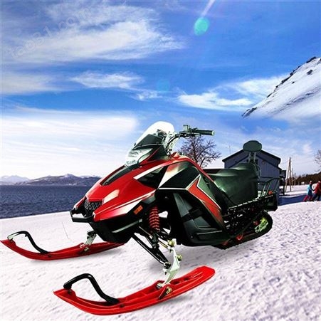 戏雪设备厂家 JYMT1-88  雪地摩托 雪橇摩托车 履带式摩托车