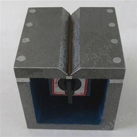 厂家供应铸铁方箱 磁力划线检验方箱 T型槽方箱 非标定制