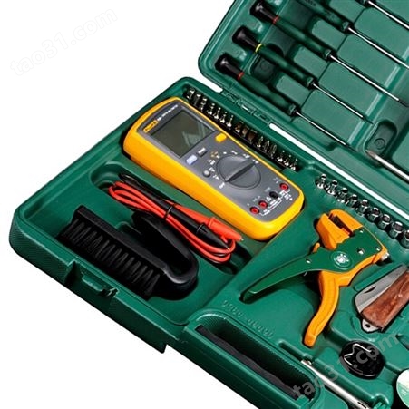 世达 (SATA) 09535 组合工具套装53件电讯工具组套家用电工维修