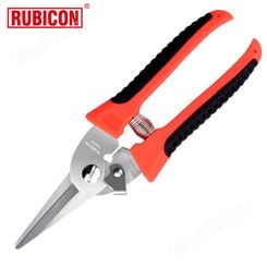 罗宾汉（RUBICON）RCZ-818 进口双色不锈钢剪刀家用剪刀快利剪 230mm