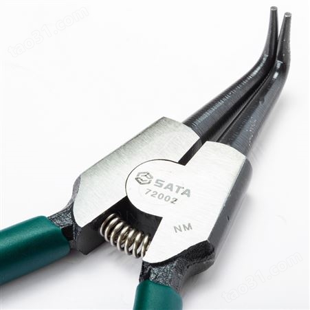 世达（SATA）72002 卡簧钳轴用曲口外卡挡圈钳卡环钳子多功能弯头7英寸