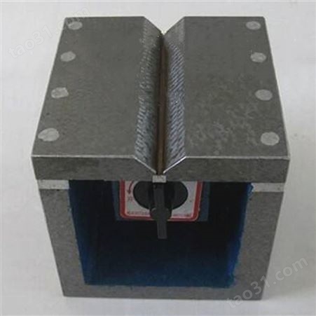 厂家铸铁方箱 高精度方筒 检验划线磁力方箱 多规格供应