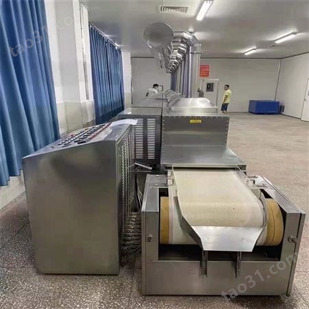 二手50KW隧道微波干燥灭菌机 五谷杂粮烘干线 去水灭菌干燥机回收