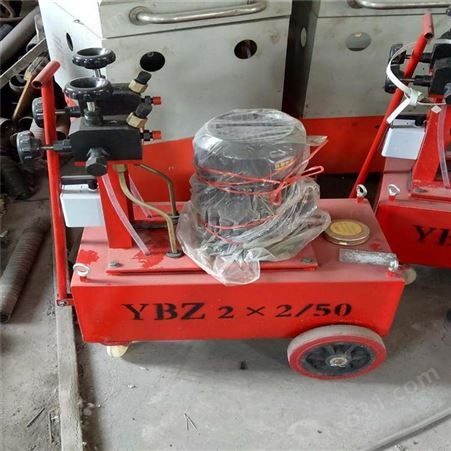 陕西渭南预应力电动高压油泵 张拉油泵 油管接头压力表 