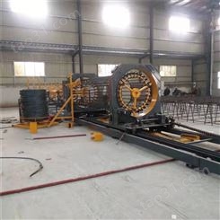 甘肃兰州数控钢筋笼滚焊机 加工机械 自动钢筋笼滚焊机 钢筋滚笼焊厂家