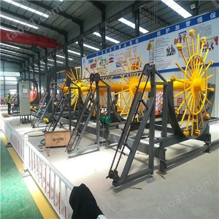 湖北武汉市钢筋笼滚焊机 全自动钢筋笼滚焊机 数控钢筋笼滚焊机 工程设备生产