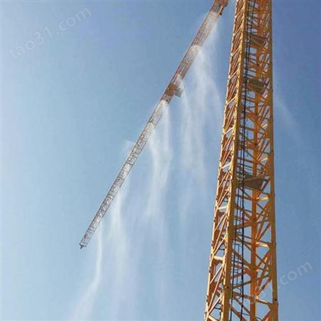 辽宁葫芦岛可旋转式塔吊喷淋设备 工地除尘喷淋围墙 现货销售