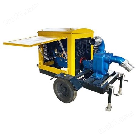 中禧 ZX-520柴油泵车 排涝灌溉 大流量防汛抽水泵 自吸泵