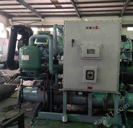 油气冷凝回收冷冻机 防爆防腐蚀冷冻机组  高温废气处理冷水机 HAX-520.2W海安鑫厂家