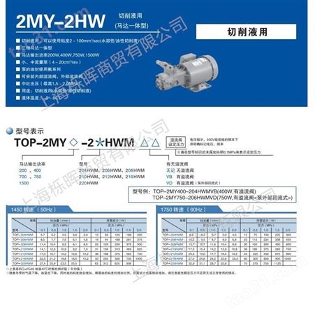 NOP油泵TOP-208HWMVB日本NOP油泵直销品质保障