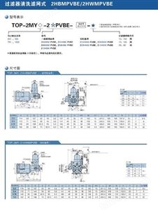 NOP油泵TOP-2MY400-210HBMPVBE 带过滤器 日本NOP油泵直销