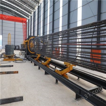 中驰桥隧供应ZCZ-2200钢筋笼滚焊机转孔桩钢筋笼加工设备