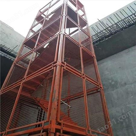 衡水如祥 箱式梯笼 基坑施工框架组合梯笼 加重安全梯笼