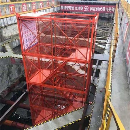 如祥直供 高墩梯笼 墩柱式安全梯笼 自由组合安全梯笼