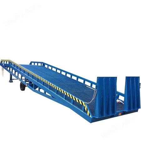 厂家定制 8t移动式登车桥 物流集装箱卸货平台 液压登车桥 叉车卸货平台 创硕