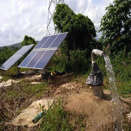 耀创 太阳能微型直流水泵 郊外 太阳能光伏水泵系统 光伏污水处理技术 太阳能农村污水处理