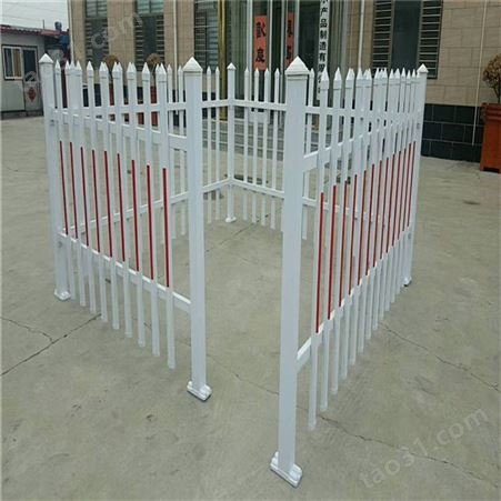 草坪PVC变压器护栏 pvc护栏围 生产厂家 金淼
