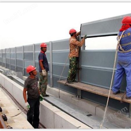 铁路声屏障Q235H钢立柱整体热镀锌防腐遮板预埋钢板