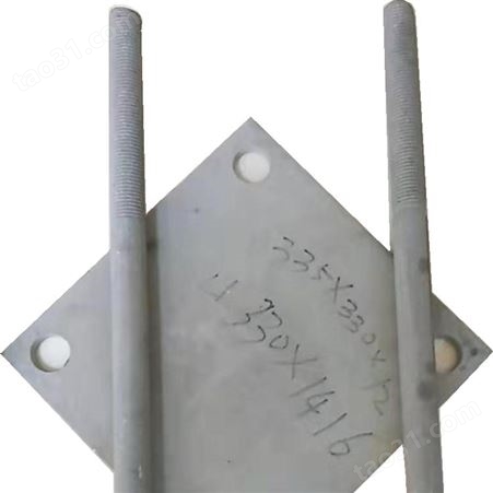 高铁连接线项目金属声屏障H钢立柱Q235遮板热镀锌预埋件
