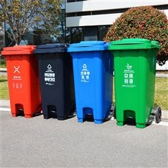 街道户外垃圾桶 分类垃圾桶 环卫挂车垃圾桶 应用广泛