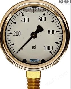 WIKA WIKA-Manometer 422.12.100 1/2U 16 BAR MSP 16100 压力表