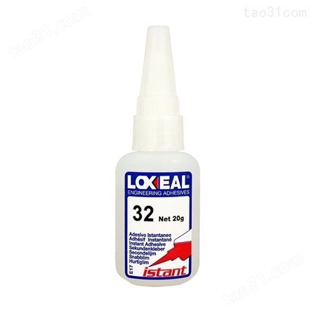 乐赛尔LOXEAL32胶水 橡胶塑料瞬干胶