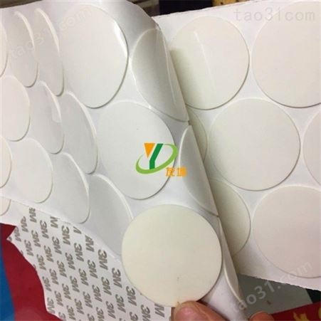 深圳现货圆形硅胶垫 自粘乳白色硅胶胶垫 硅胶密封圈