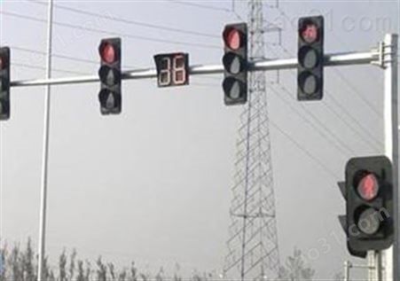 内蒙古二位LED双色交通系统辅助交通信号灯厂家