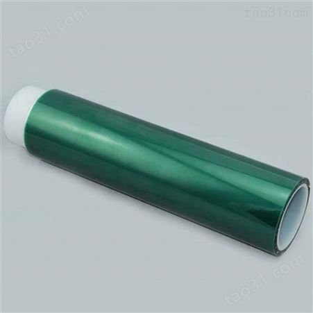 PET绿色耐高温胶带 高温烤漆保护胶带 PCB电镀高温胶带 九斯盟电子