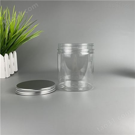 依家  透明铝盖玻璃瓶子 炒货透明铝盖 加工定制