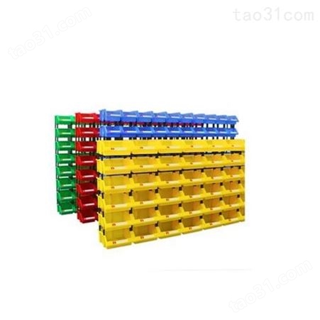 厂家供应 斜口零件盒 多功能组合式零件盒 配件分类塑料盒