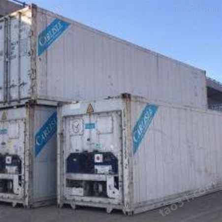 松原市哪里有二手海运货柜批发 12米海运集装箱处理