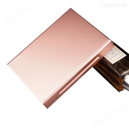 超轻铝卡盒厂家销售_金色铝卡盒_厚度|16MM