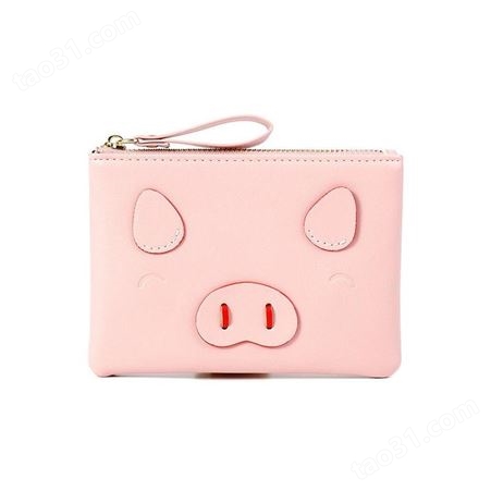 2020新品猪年女士钱包迷你小巧零钱包短款超薄易携带百搭多功能小卡包