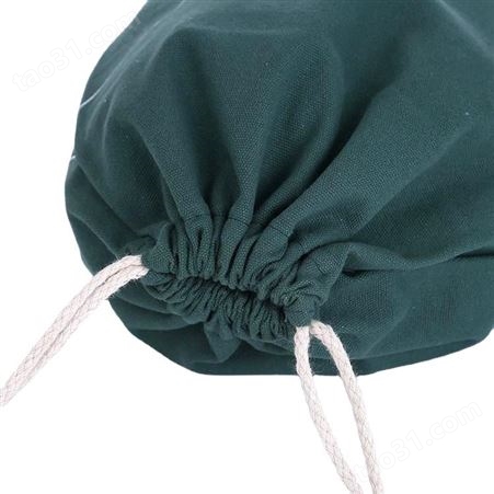 批发帆布抽绳袋子收纳布袋厂家手提袋帆布抽绳便携袋子可来图定制