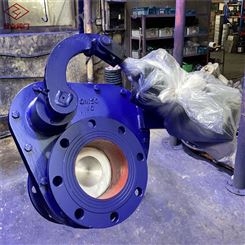 BZ643TC-10C气动耐磨陶瓷圆盘阀 气动耐磨陶瓷摆动阀 气动陶瓷旋转进料阀