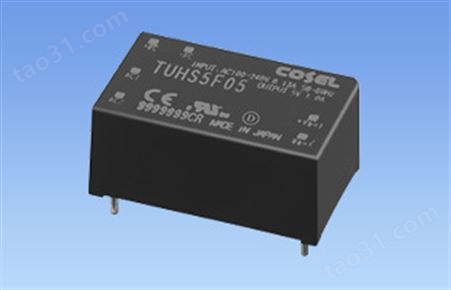 5W日本COSEL模块电源TUHS5F24 TUHS5F12 TUHS5F05 TUHS5F15