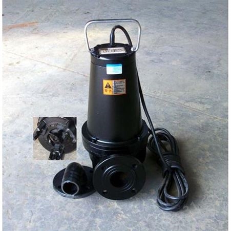 排污泵厂家:WQK/QG带切割装置排污泵