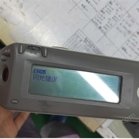 维修日本进口色差检测仪CM-2600D故障 闪光错误ER05