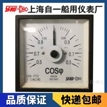 上海自一船用仪表有限公司Q144-WMCZ单相交流功率表