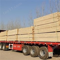 建筑用木方 木方厂家 加工批发5x10铁杉工地木方价格