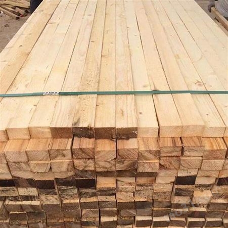 呈果建筑木方生产厂家 4米花旗松建筑用木方定制加工