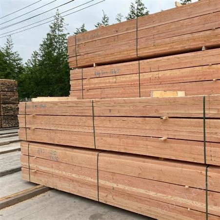 建筑用木方 呈果木业 3米铁杉建筑木方厂家报价公道