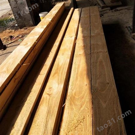 工程方木价格 3x8铁杉建筑木方 建筑木方批发 呈果