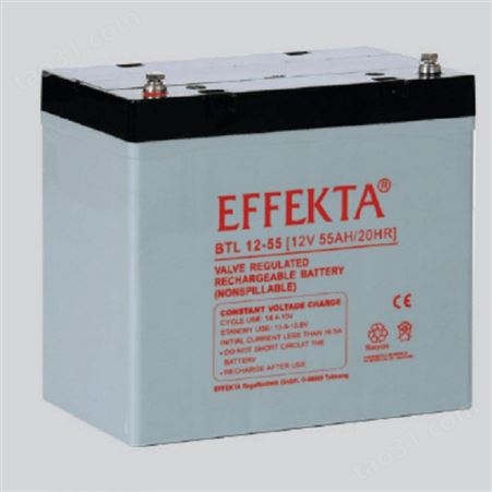 EFFEKTA蓄电池BTL12-90 阀控式12V90AH 机房UPS蓄电池报价