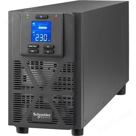 施耐德UPS电源SPRM1K 内置机架式1KVA 800W 高频在线式UPS电源