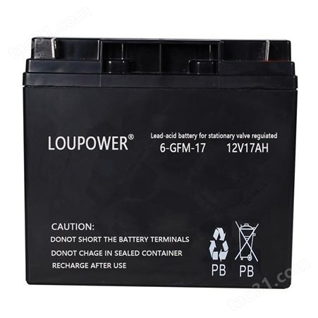 LOUPOWER蓄电池6-GFM-80 莱力蓄电池12V80Ah 环控门禁安防配套