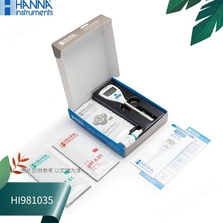 HI981035哈纳HANNA表面酸度pH计汉钠PH测定仪